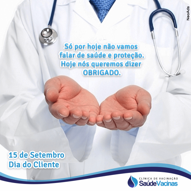 15 de Setembro - Dia do Cliente