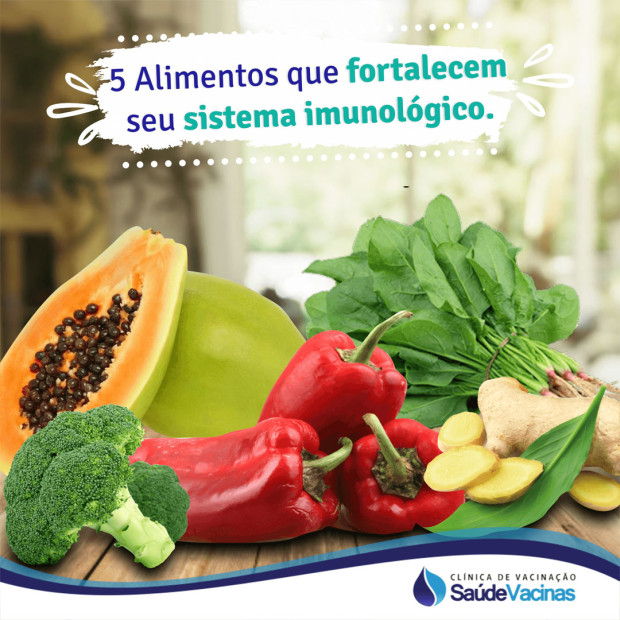 5 alimentos que fortalecem seu sistema imunológico