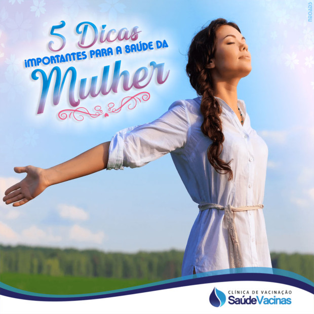 5 dicas importantes para a saúde da mulher