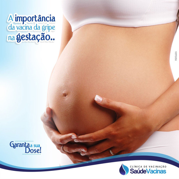 A importância da vacina da gripe na gestação