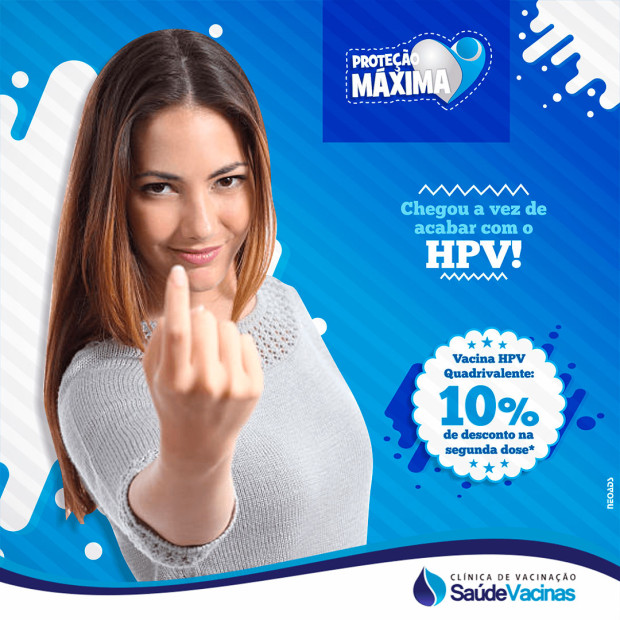 Chegou a vez de acabar com o HPV!