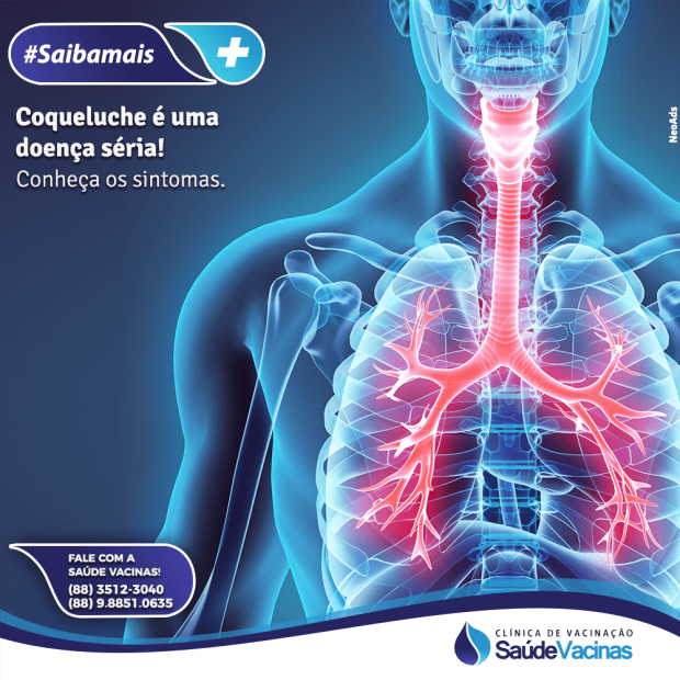 Coqueluche é uma doença séria!