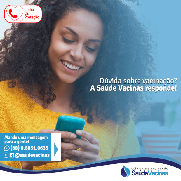 Dúvida sobre vacinação? A Saúde Vacinas responde!