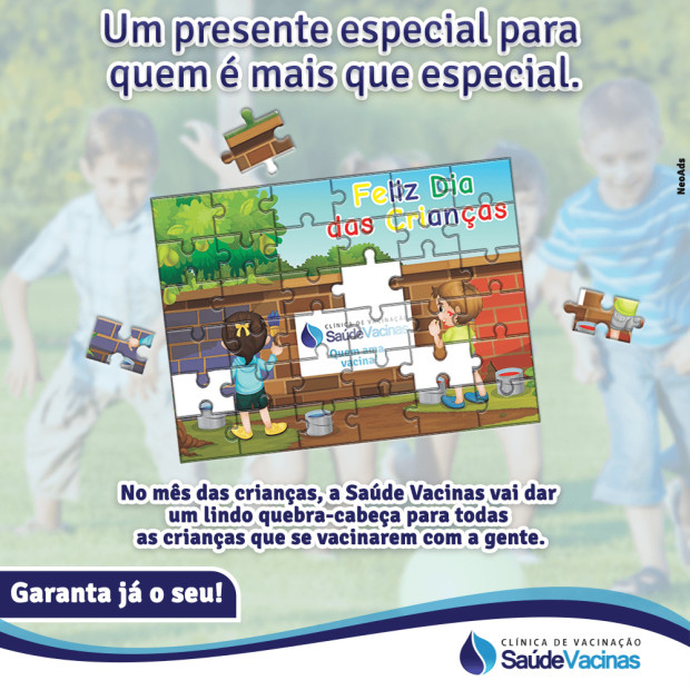 Esperamos por vocês, criançada!