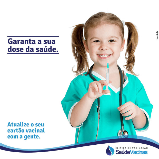 Garanta a sua dose da saúde