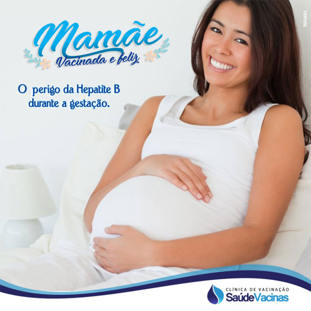 25 de maio
Mamãe vacinada e feliz