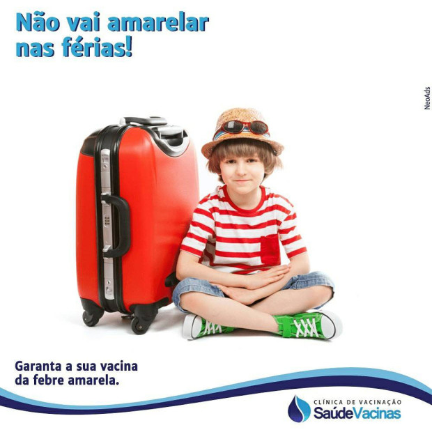 Não vai amarelar nas férias!
