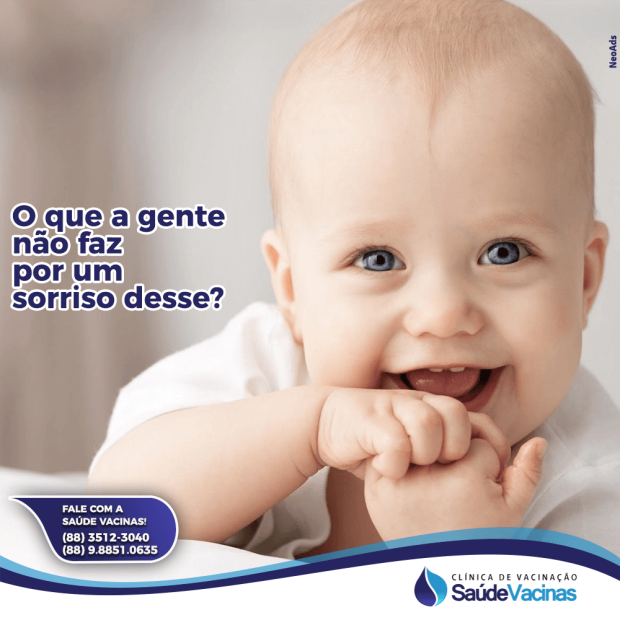 O que a gente não faz por um sorriso desse?