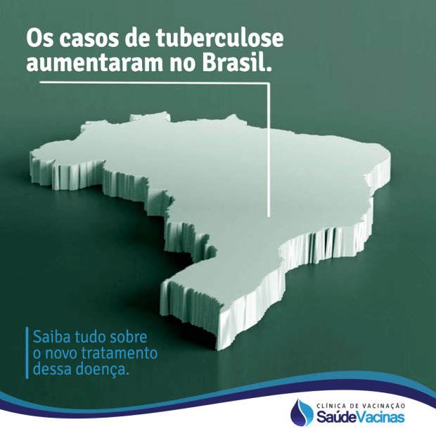 Os casos de tuberculose aumentaram no Brasil
