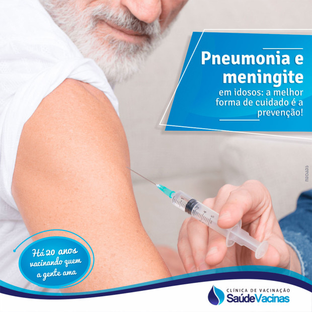 Pneumonia e meningite em idosos: a melhor forma de cuidado é a prevenção!