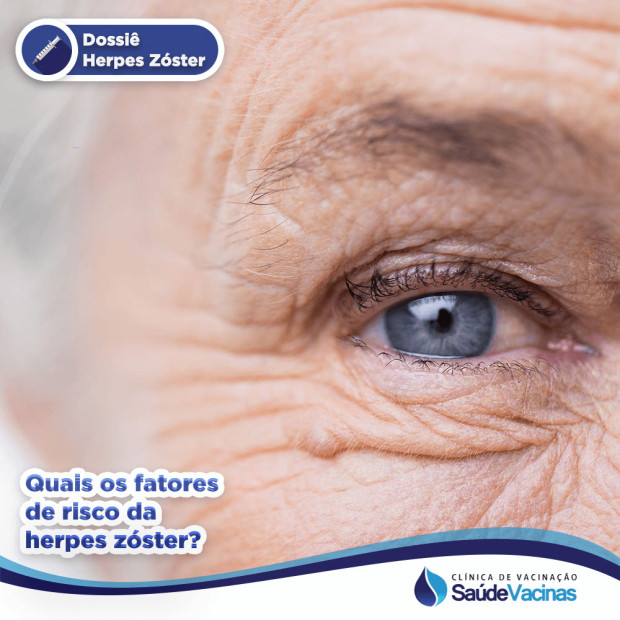 Quais os fatores de risco da herpes zóster?