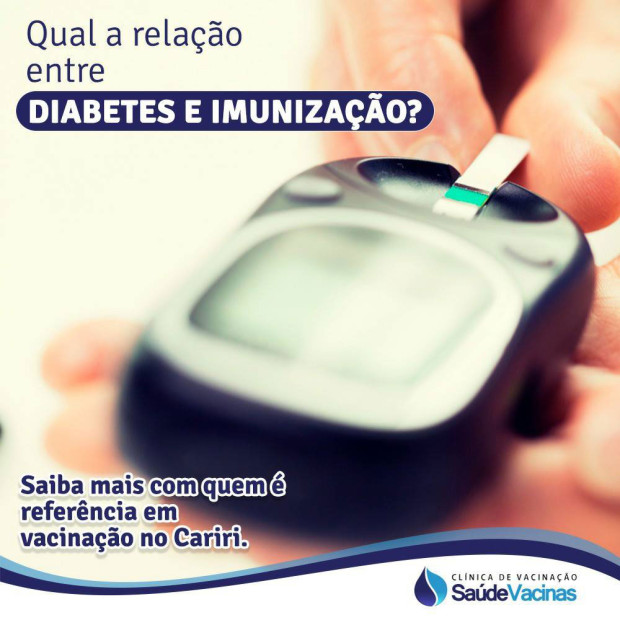 Qual a relação entre Diabetes e imunização?