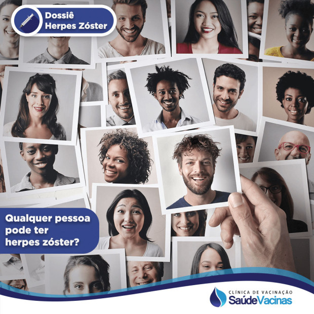 Qualquer pessoa pode ter herpes zóster?