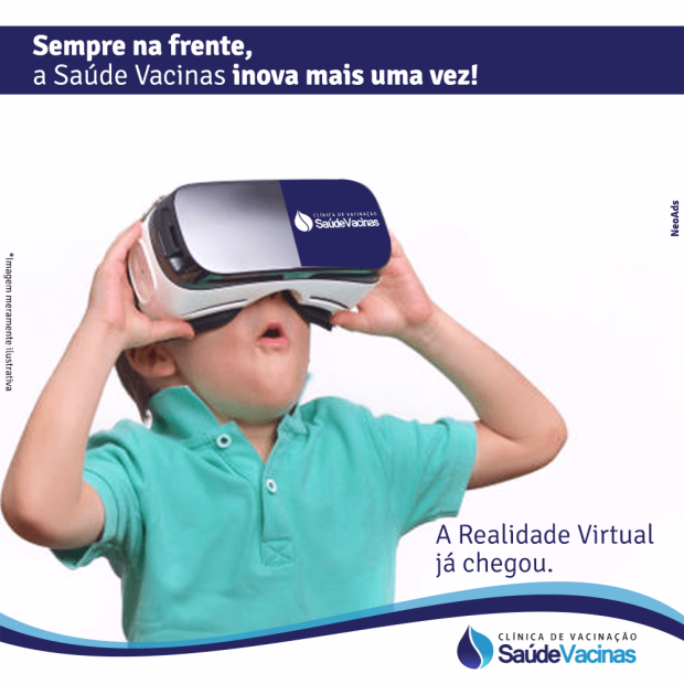 Sempre na frente, a Saúde Vacinas inova mais uma vez!